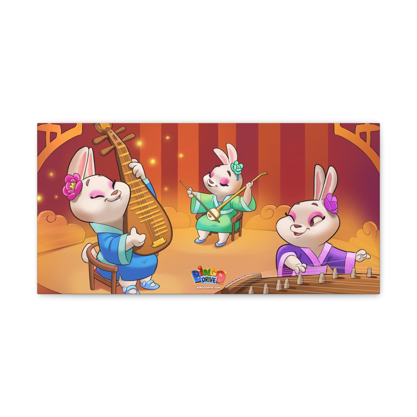Bunnies Band - Canvas Gallery Wraps