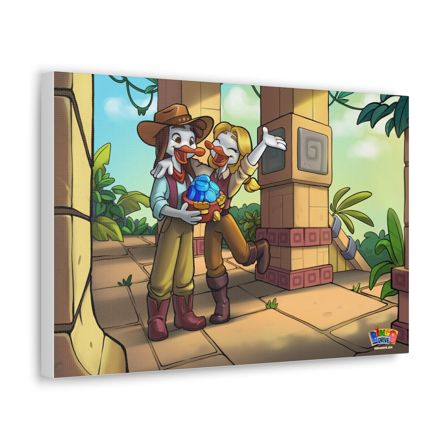 Temple Treasure - Canvas Gallery Wraps