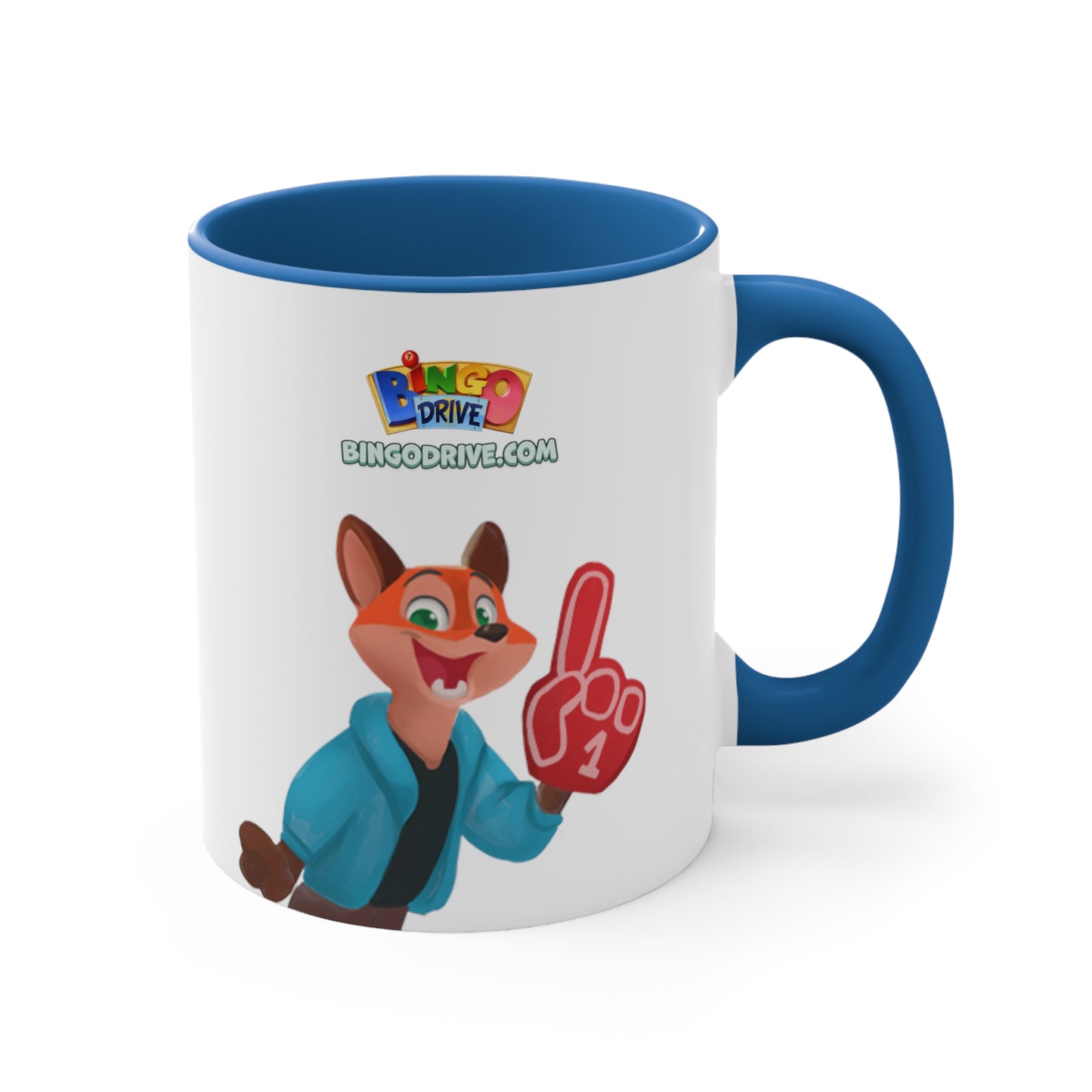 Number One! - Accent Coffee Mug, 11oz