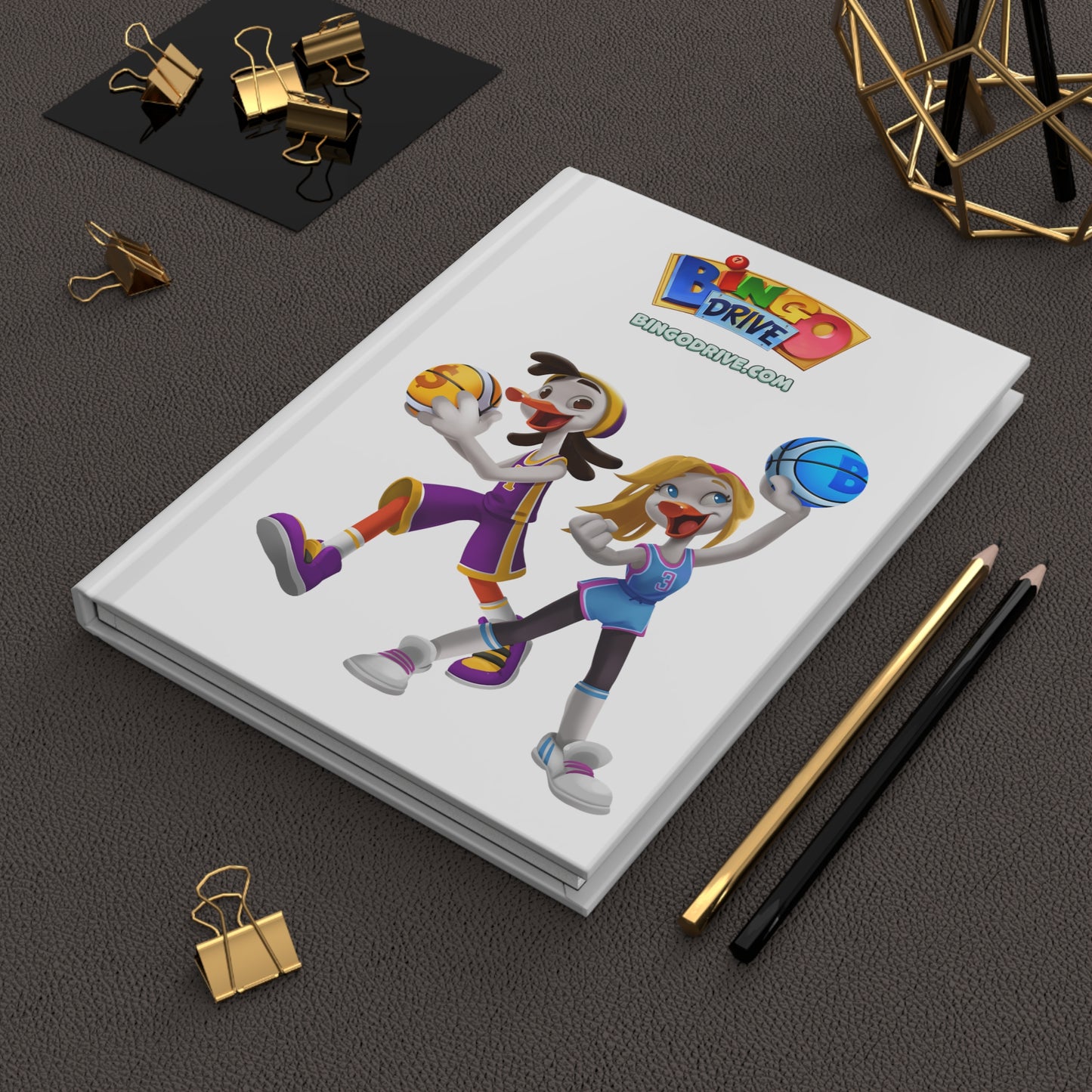 Bingo Basket - Hardcover Journal Matte