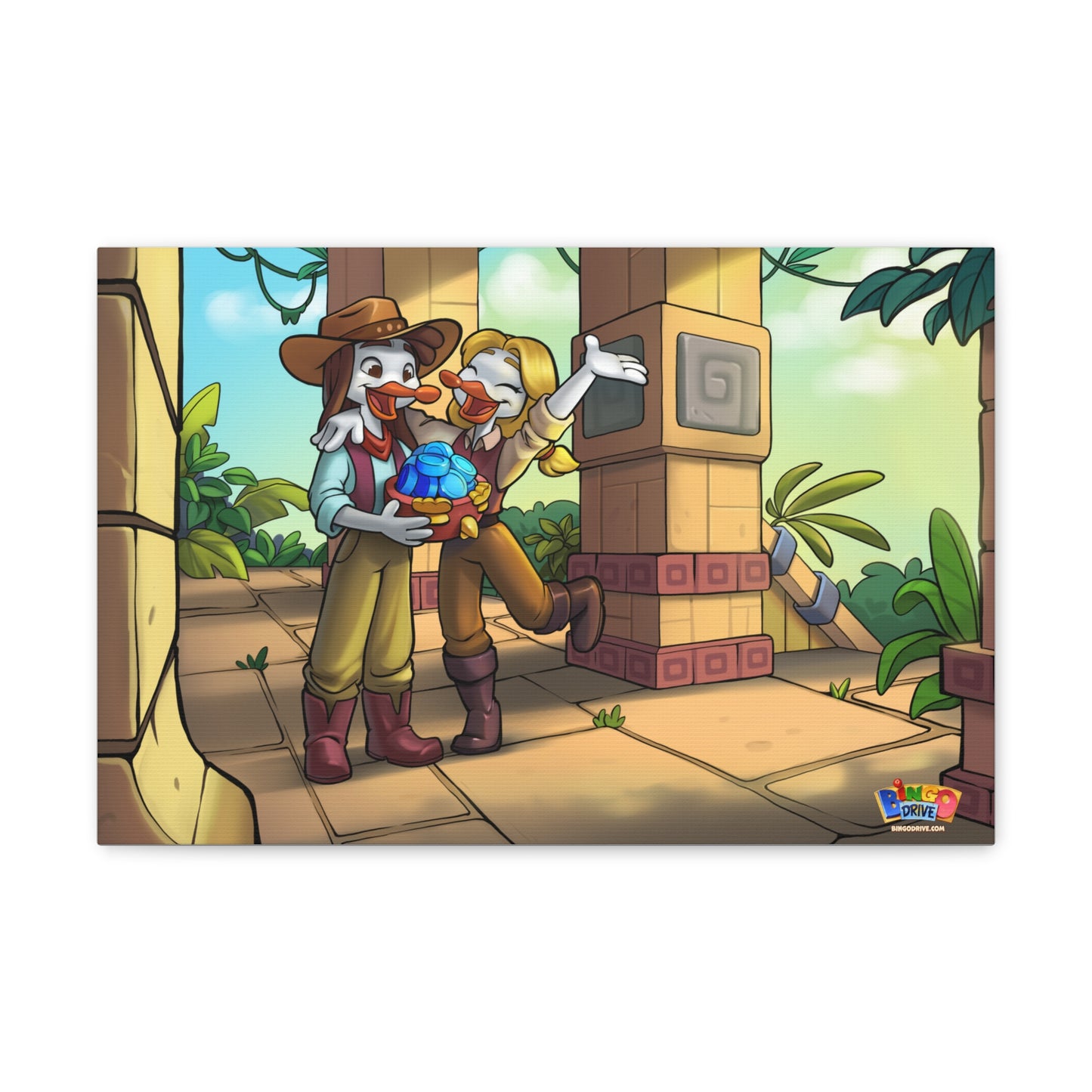 Temple Treasure - Canvas Gallery Wraps