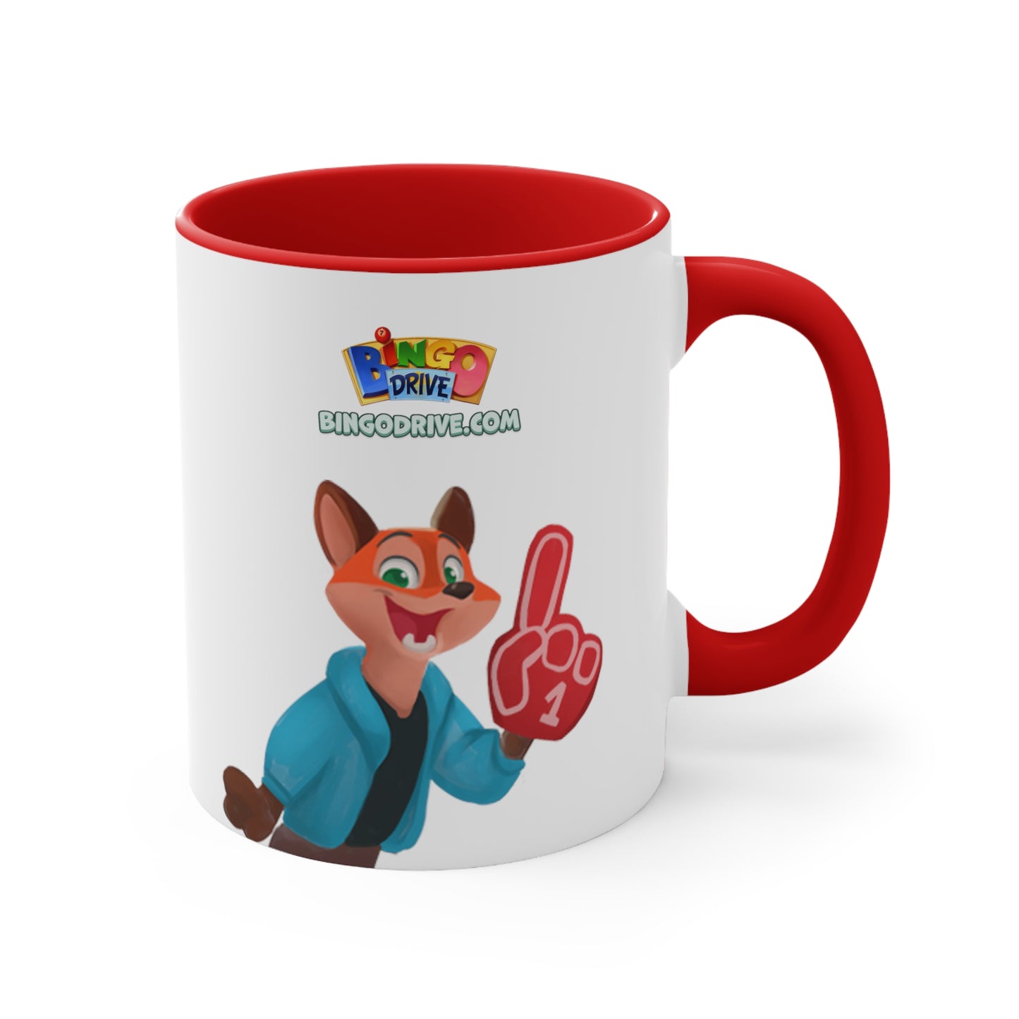 Number One! - Accent Coffee Mug, 11oz