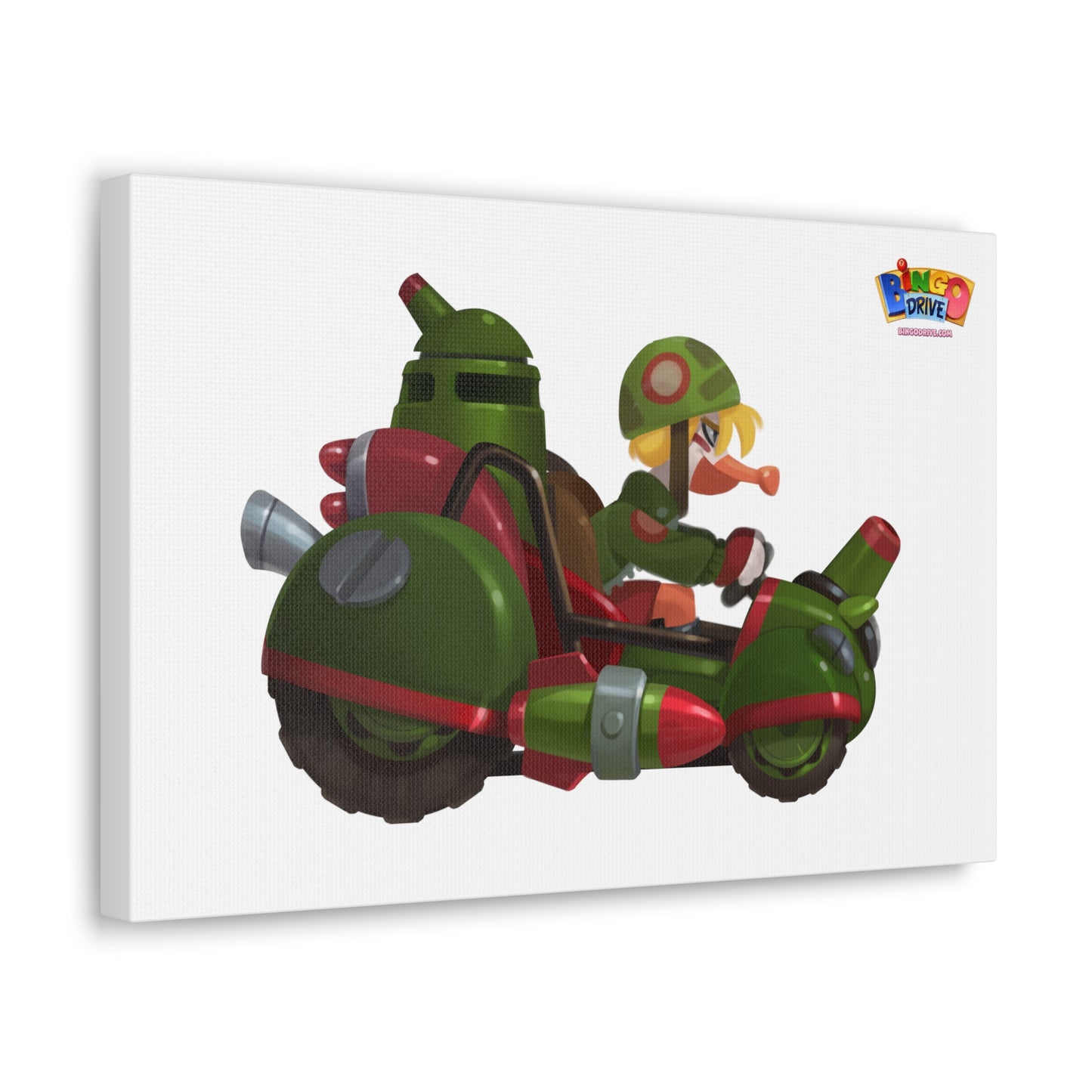 Army Girl- Canvas Gallery Wraps