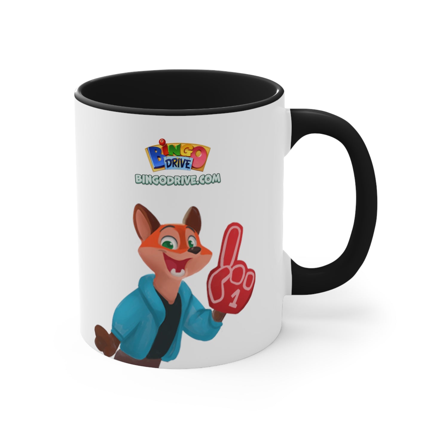 Number One! - Accent Coffee Mug, 11oz