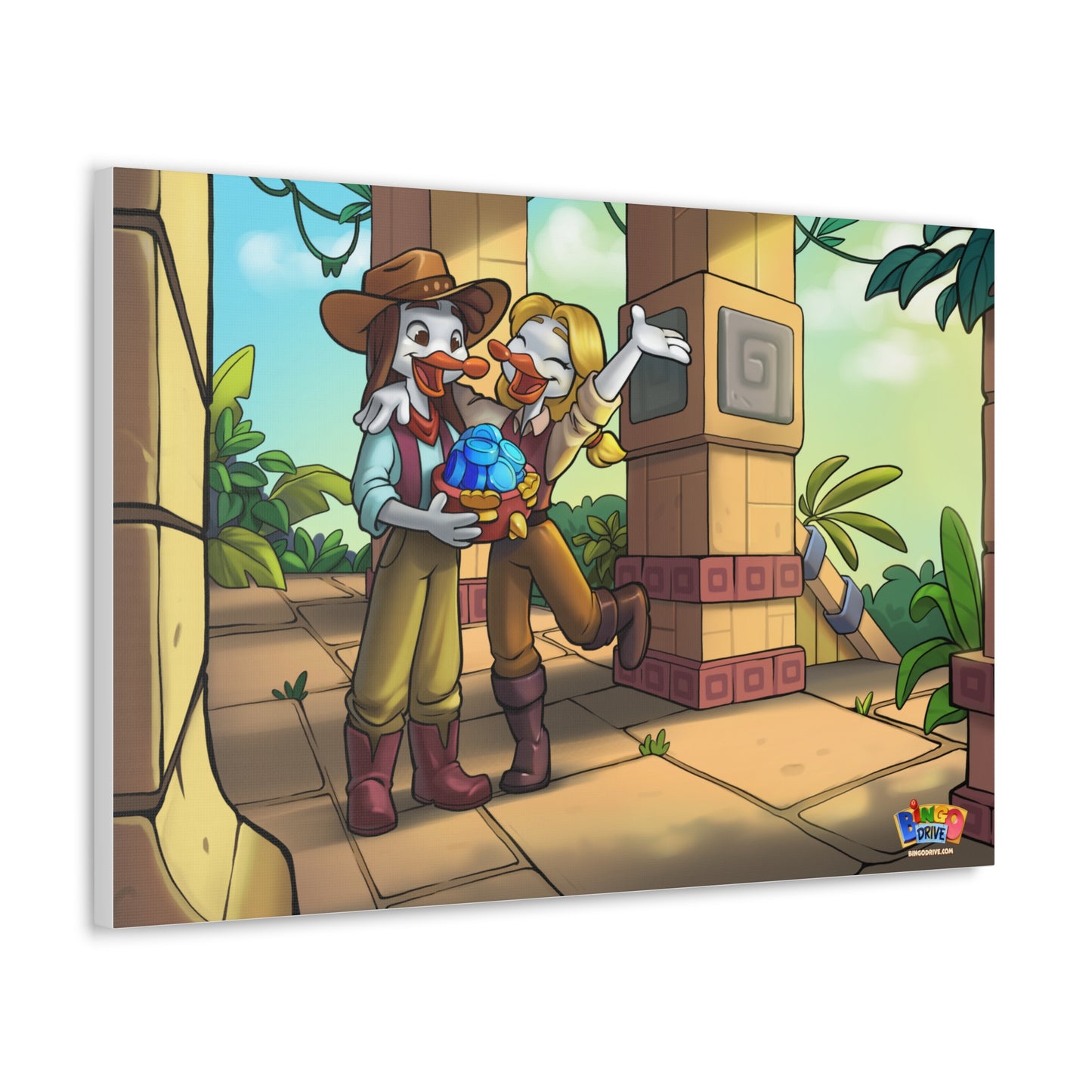 Temple Treasure - Canvas Gallery Wraps
