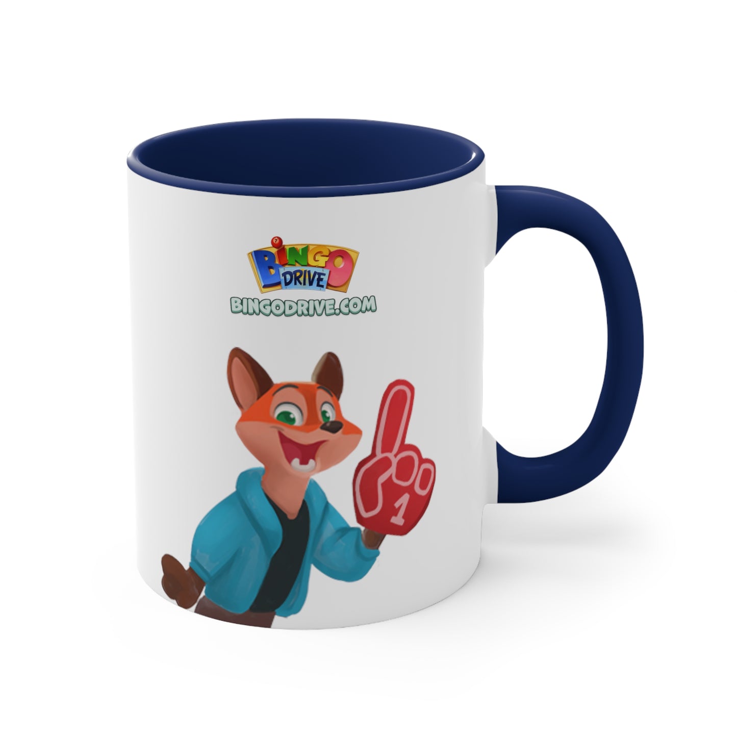 Number One! - Accent Coffee Mug, 11oz