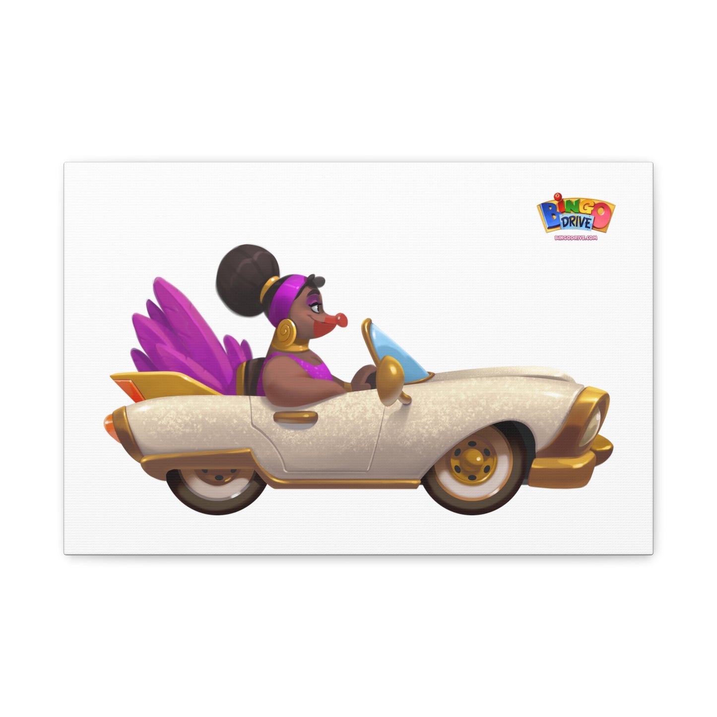 Bingo Queen - Canvas Gallery Wraps