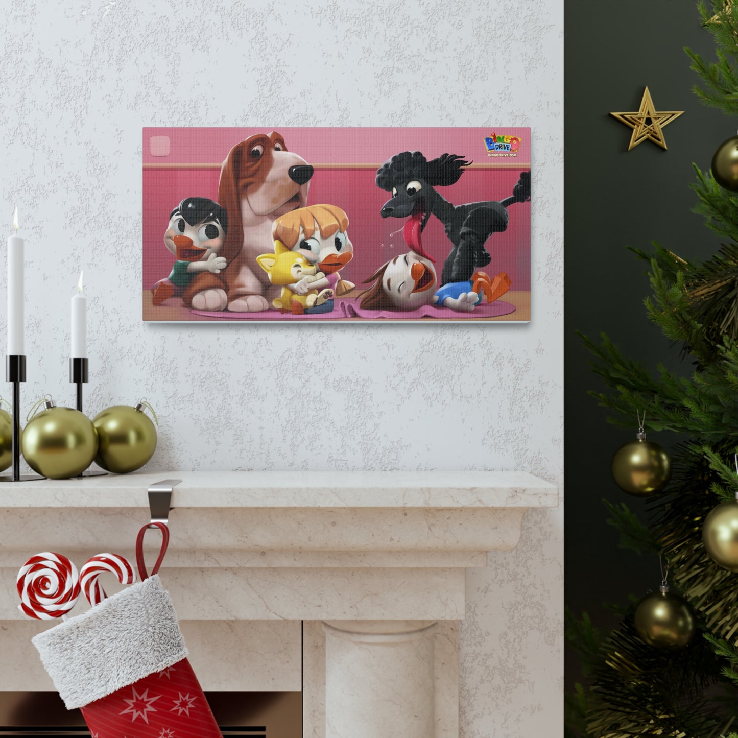 Puppy Love - Canvas Gallery Wraps