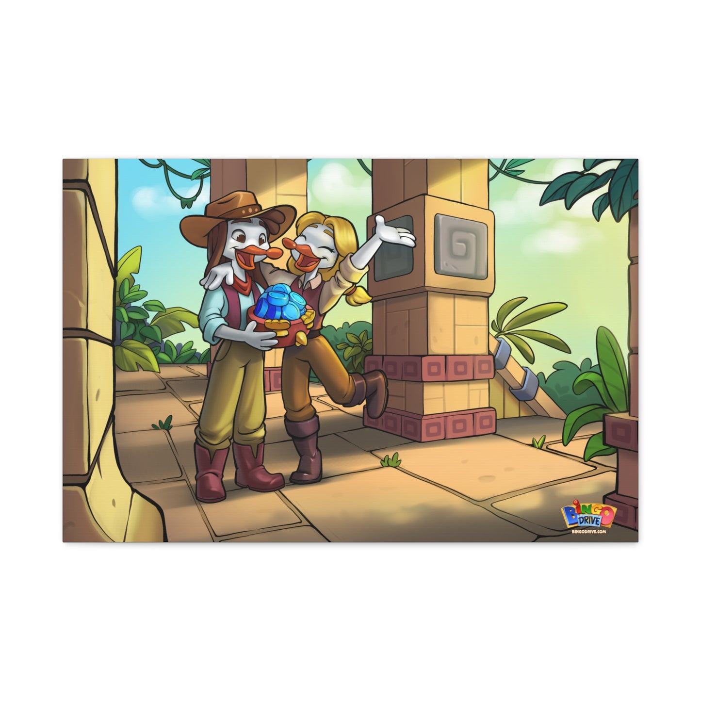 Temple Treasure - Canvas Gallery Wraps