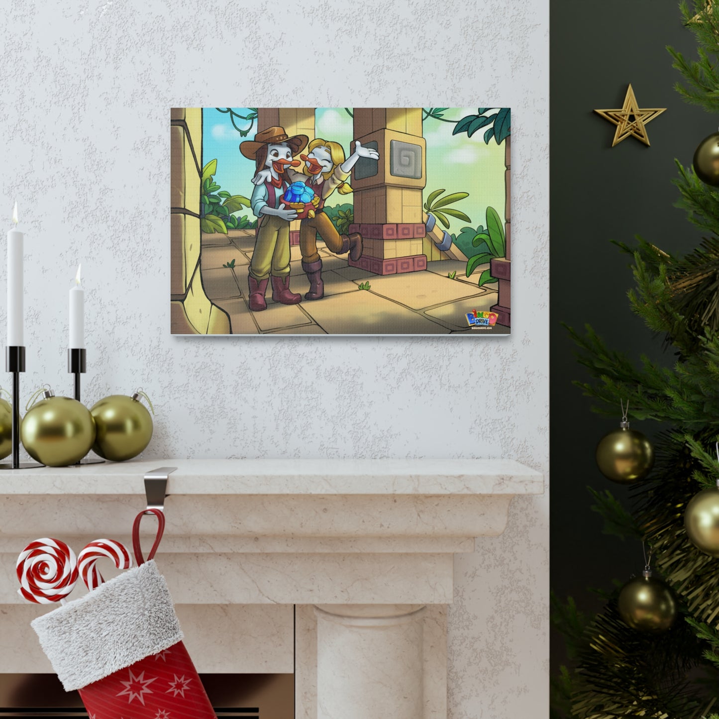 Temple Treasure - Canvas Gallery Wraps