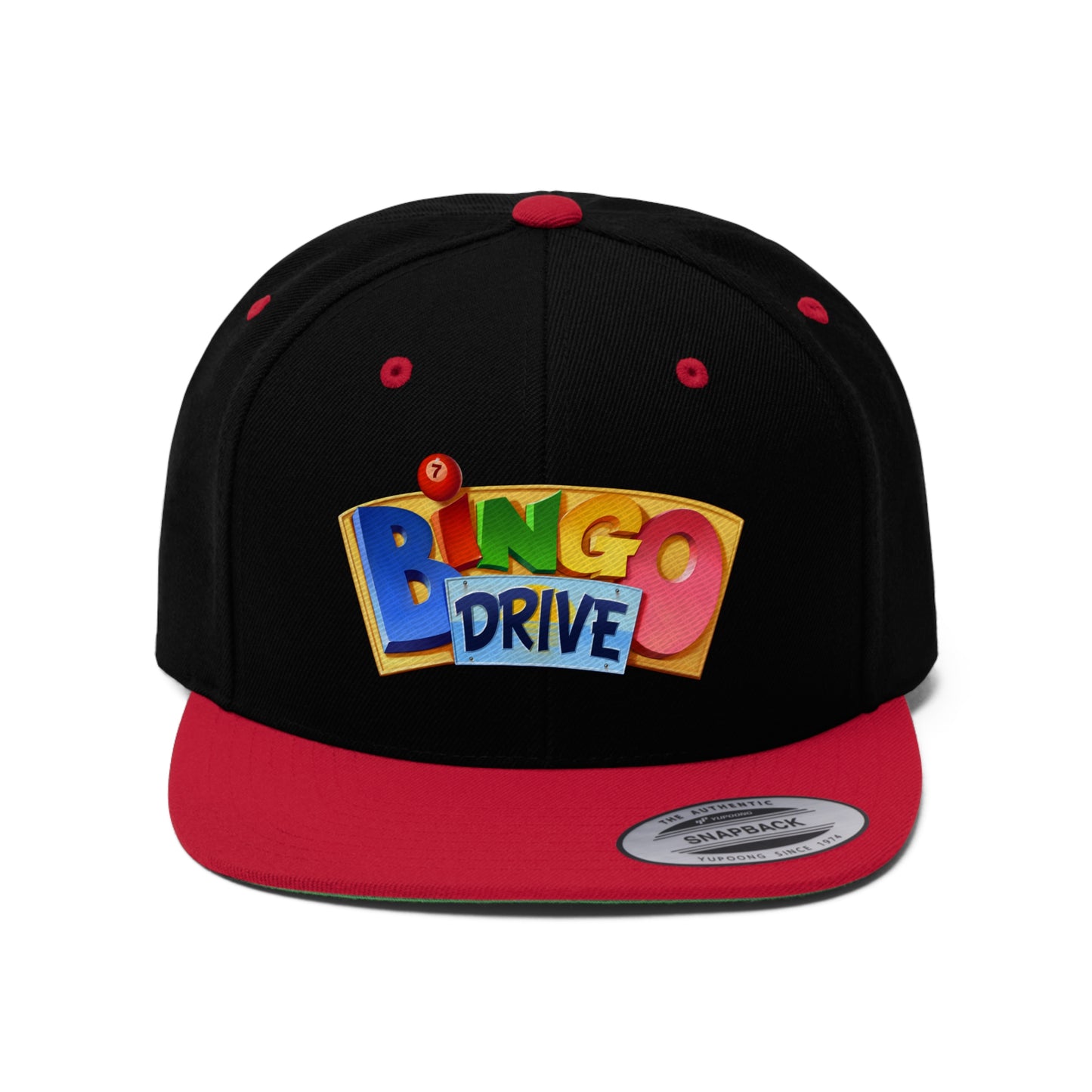 Unisex Flat Bill Hat