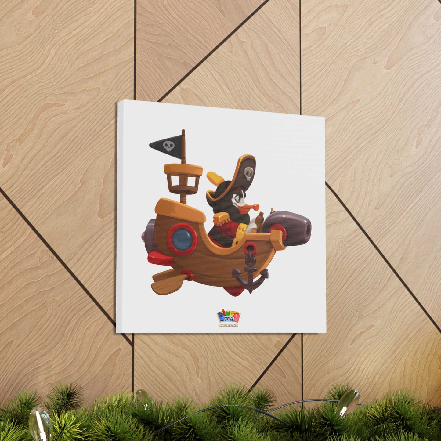 Aye-aye Captain - Canvas Gallery Wraps