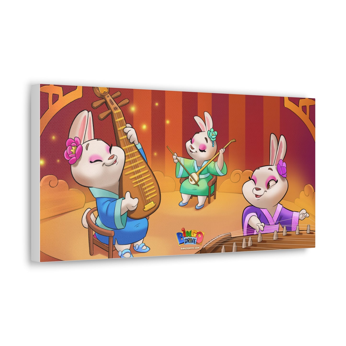 Bunnies Band - Canvas Gallery Wraps