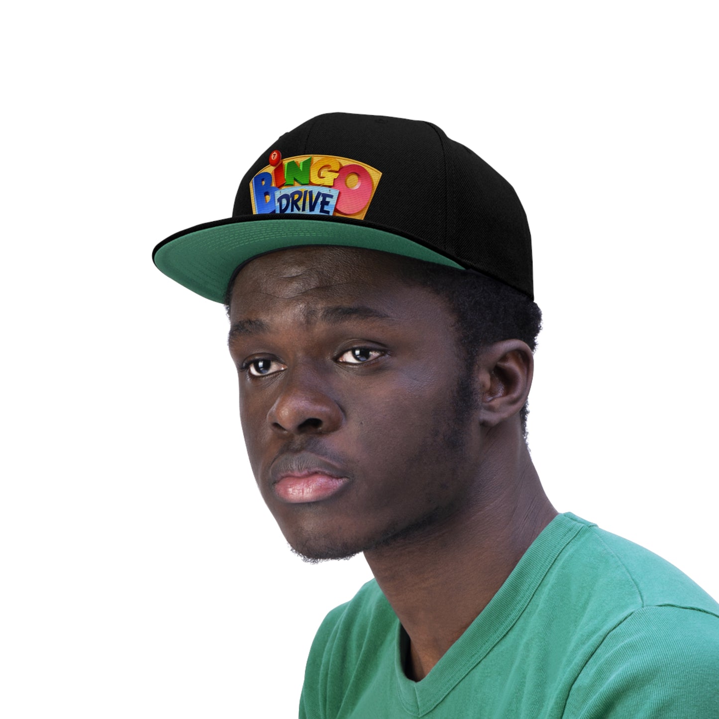 Unisex Flat Bill Hat
