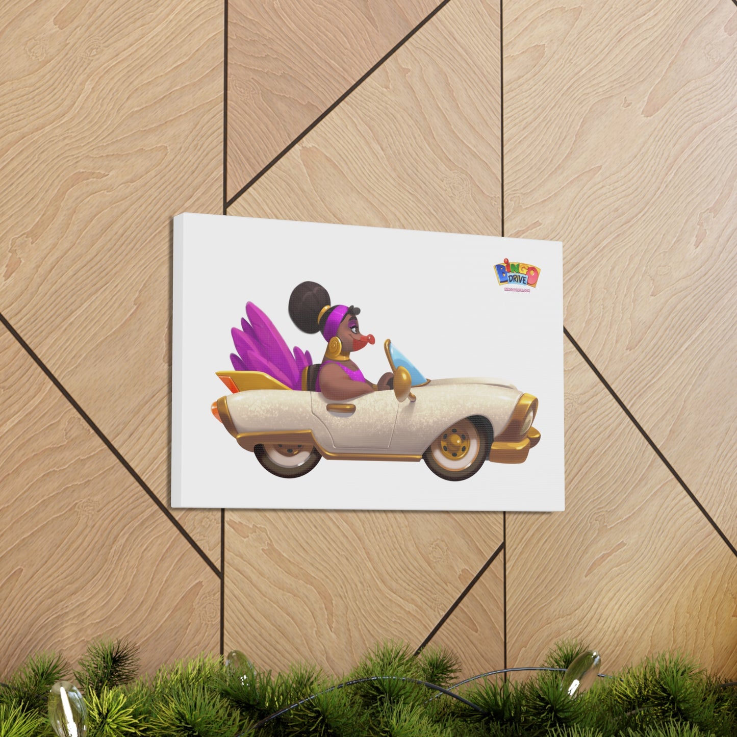 Bingo Queen - Canvas Gallery Wraps