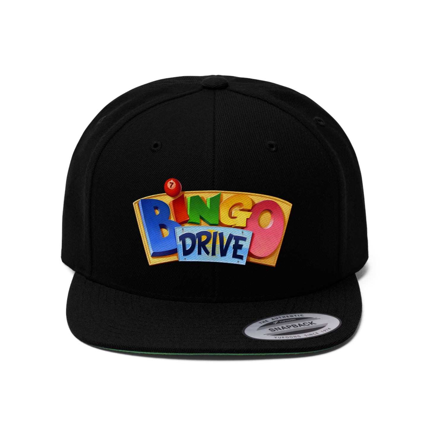 Unisex Flat Bill Hat