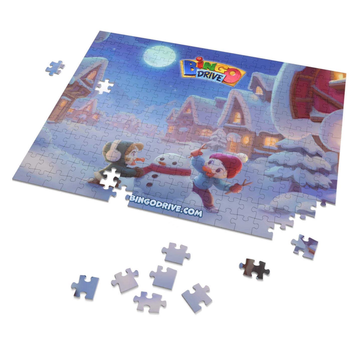 Christmas Snowman - Jigsaw Puzzle (110, 252 Piece)