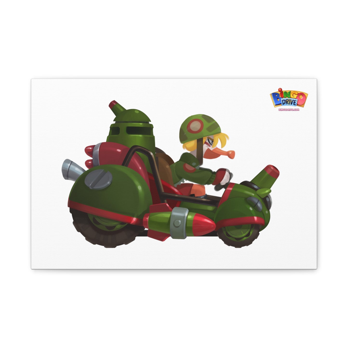 Army Girl- Canvas Gallery Wraps