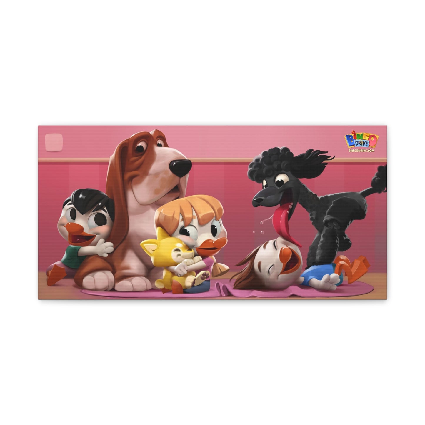 Puppy Love - Canvas Gallery Wraps