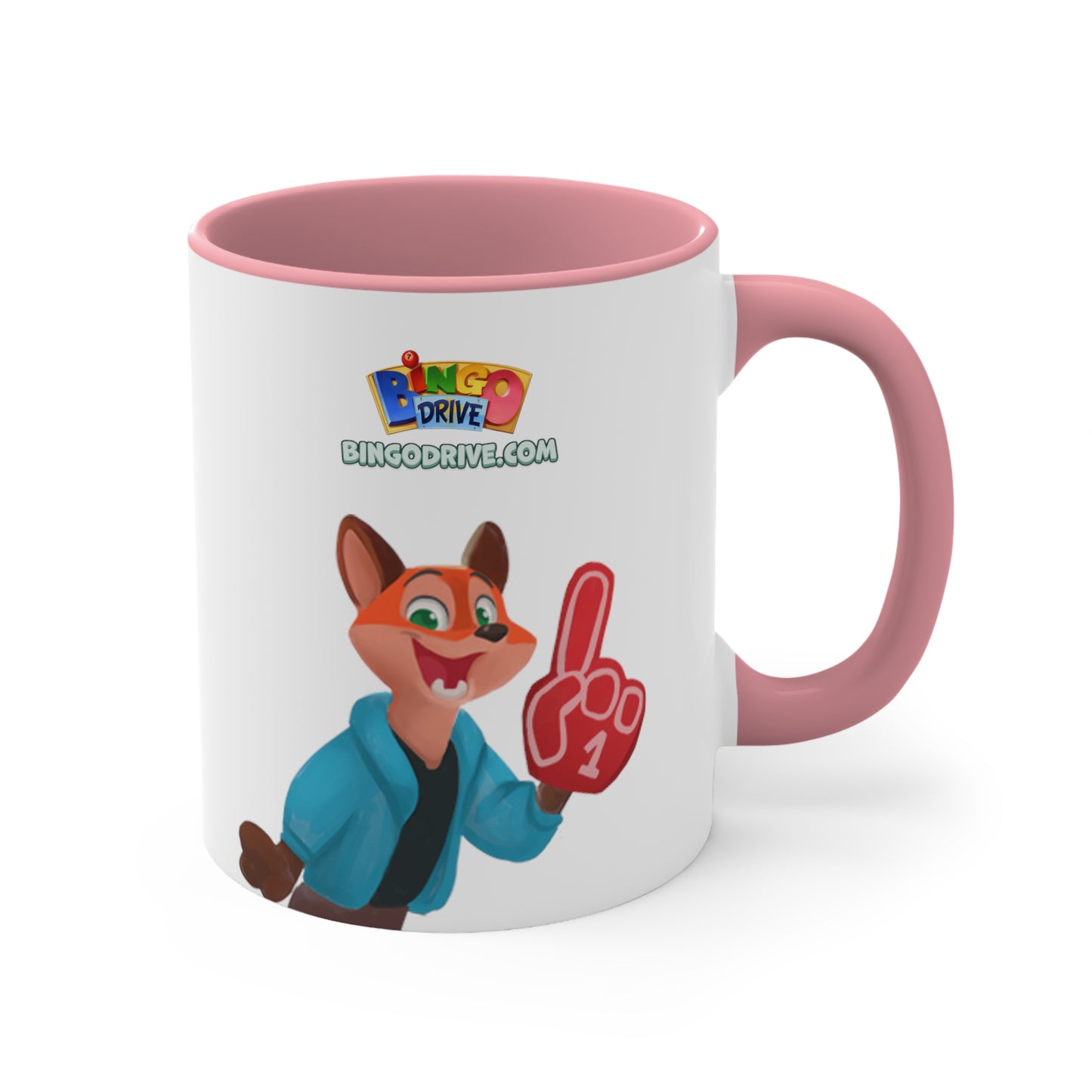 Number One! - Accent Coffee Mug, 11oz
