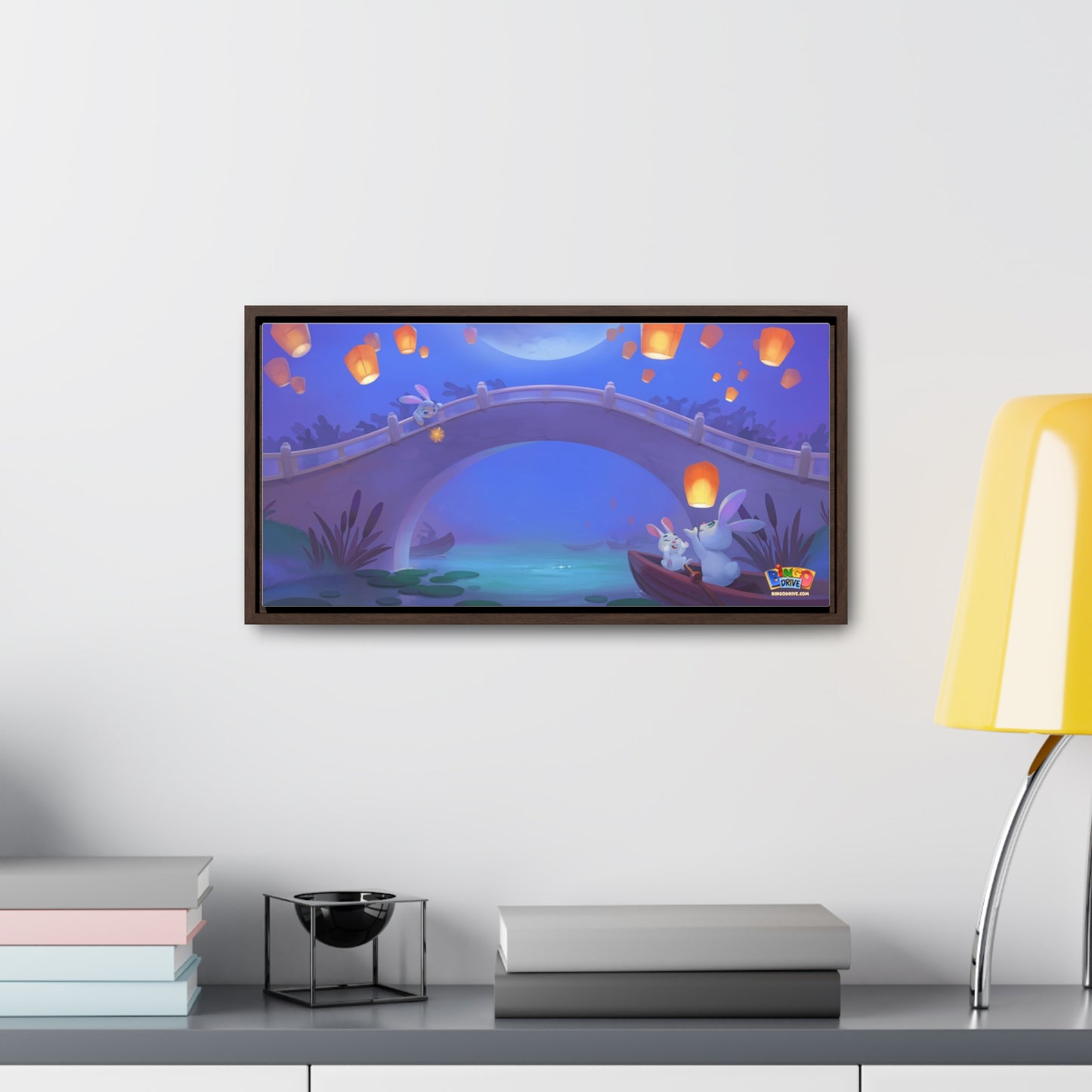 Chinese Lanterns - Gallery Canvas Wraps, Horizontal Frame