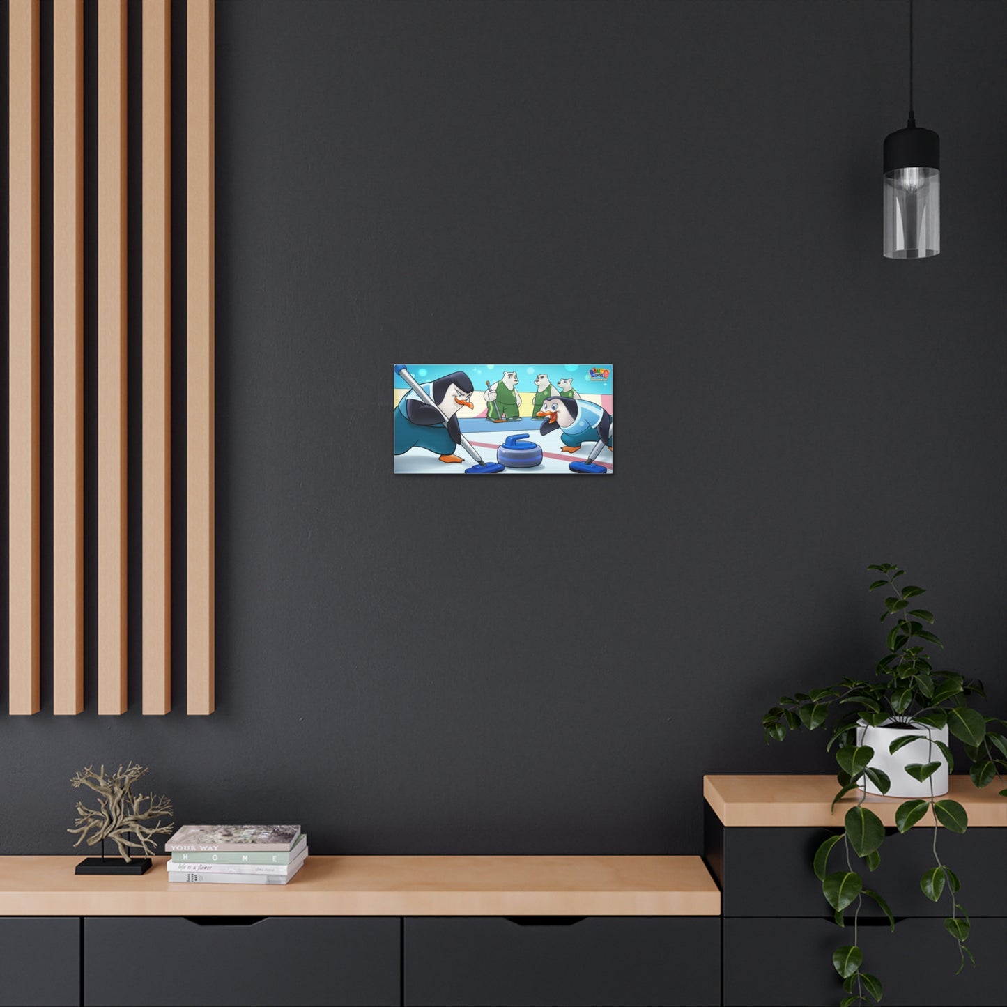 Curling Match - Canvas Gallery Wraps