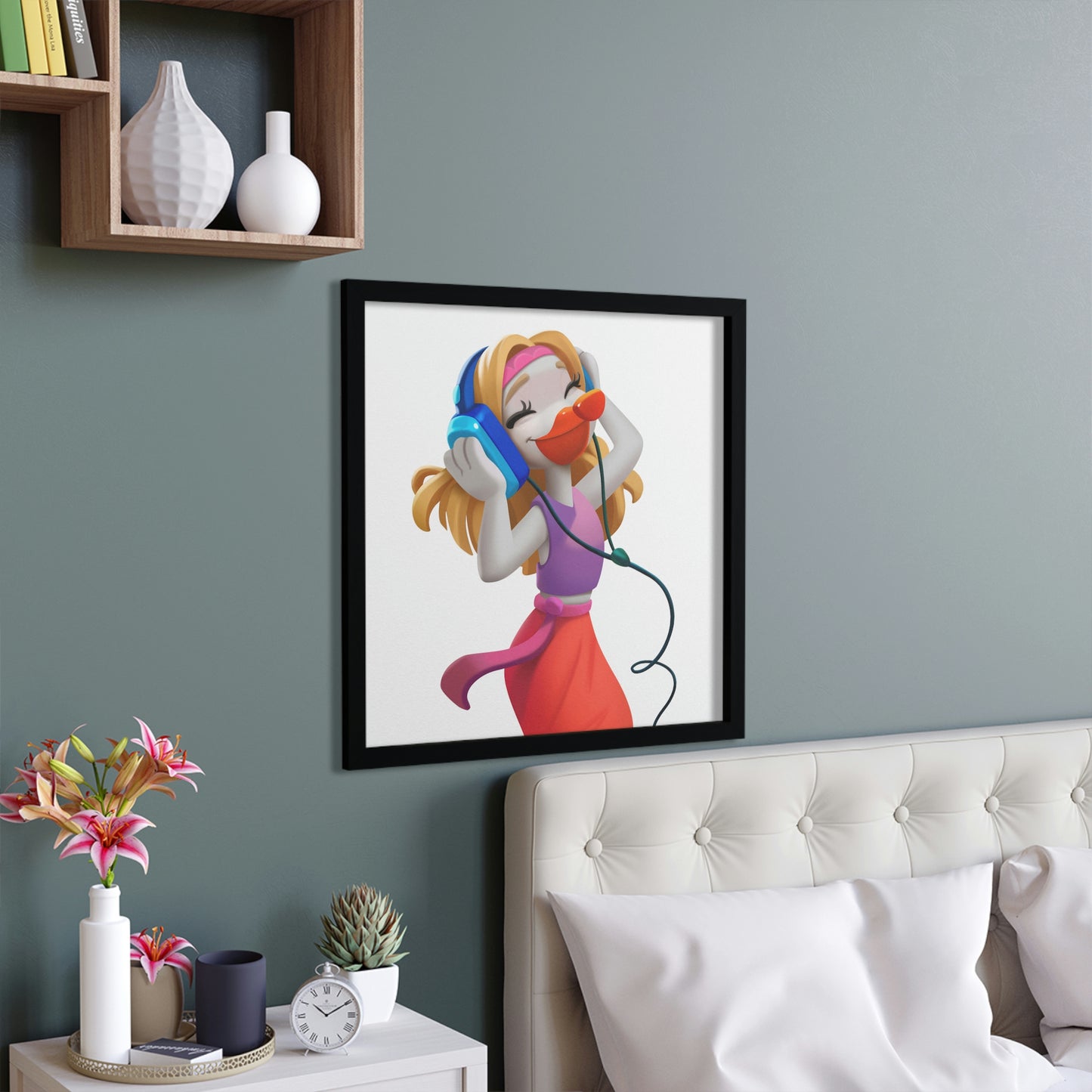 Framed Poster, Horizontal