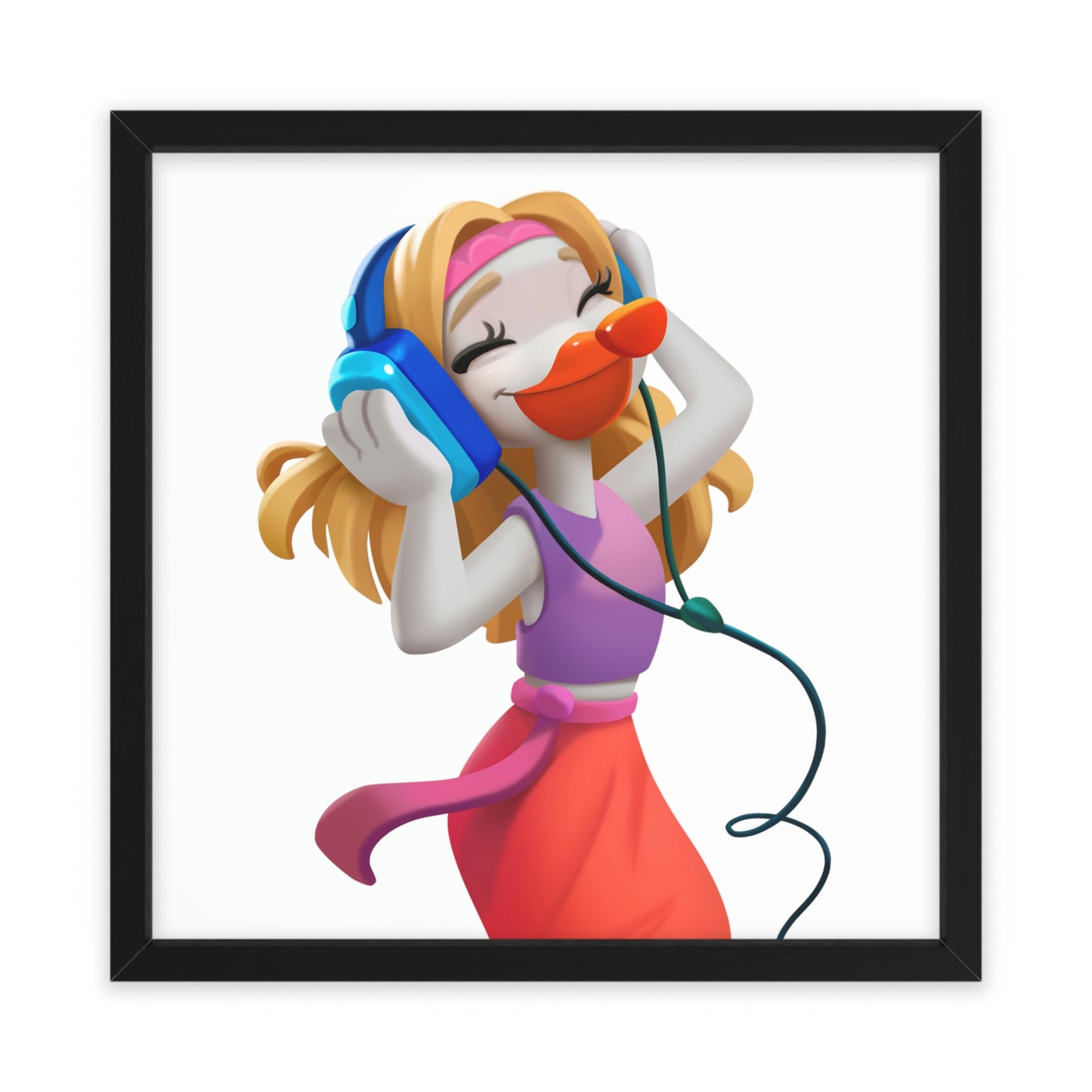 Framed Poster, Horizontal