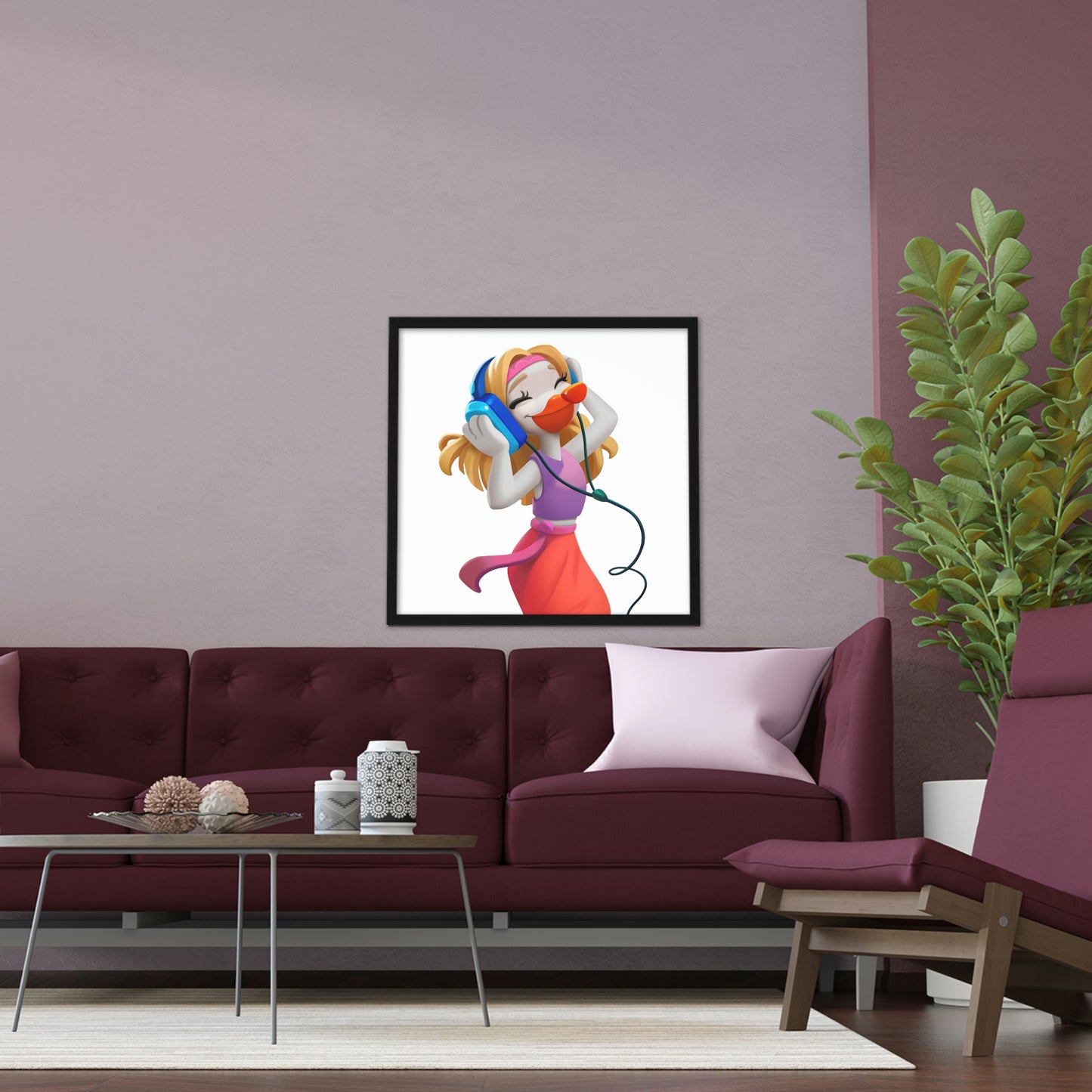 Framed Poster, Horizontal