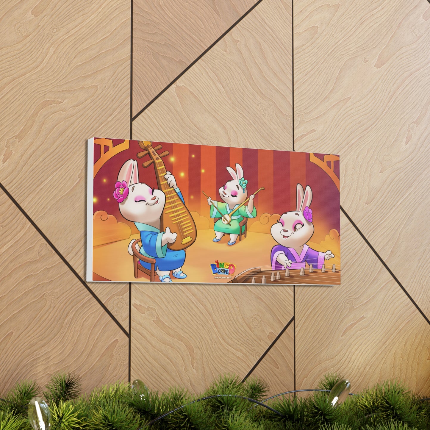 Bunnies Band - Canvas Gallery Wraps