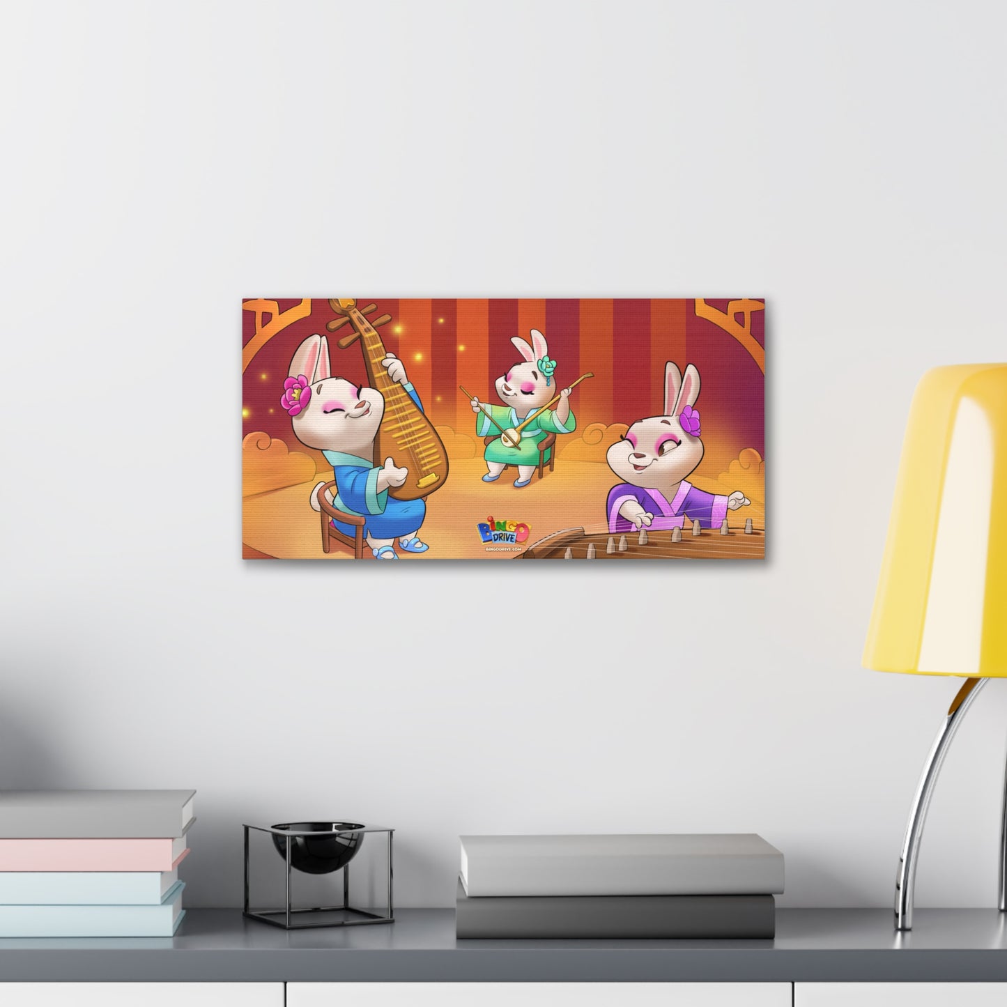 Bunnies Band - Canvas Gallery Wraps