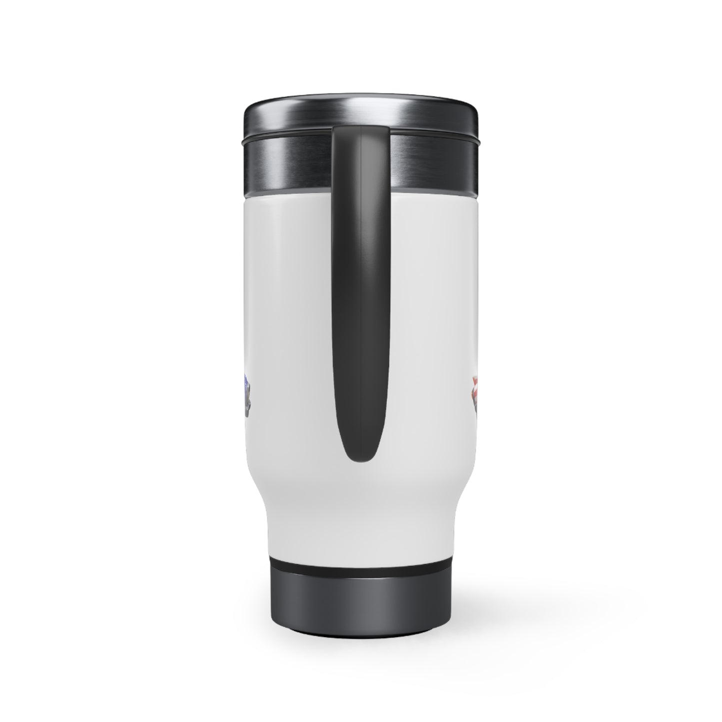 Drive American - Stainless Steel Travel Mug with Handle, 14oz
