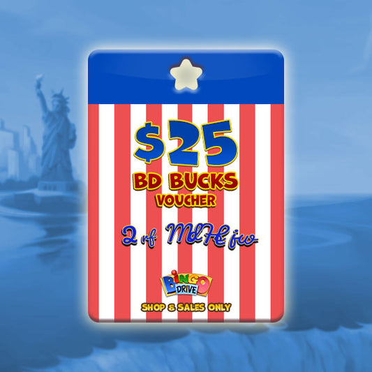 4th of July BD Bucks - $25
