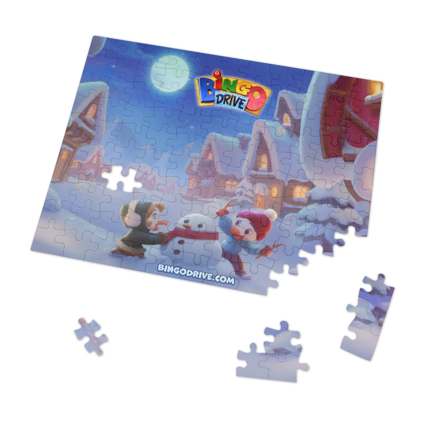 Christmas Snowman - Jigsaw Puzzle (110, 252 Piece)