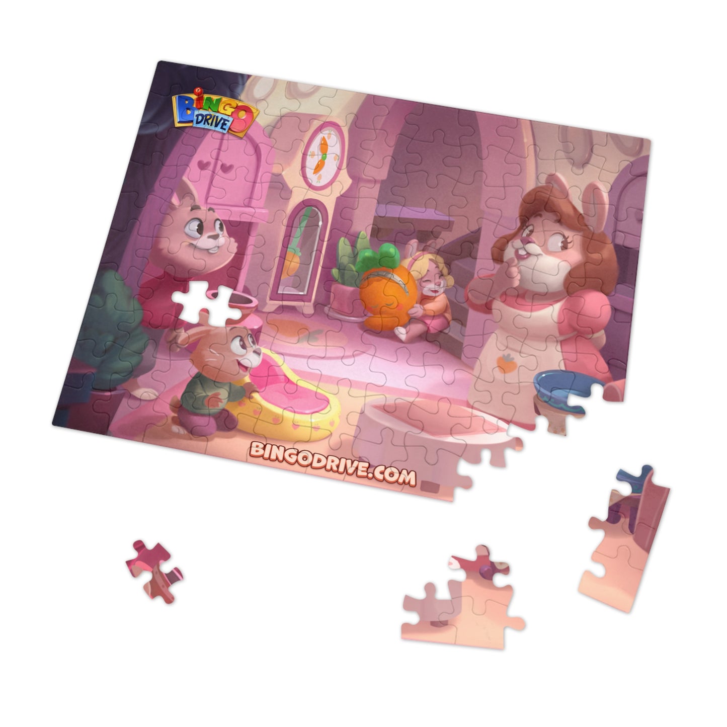 Easter Bunnies - Jigsaw Puzzle (110, 252 Piece)